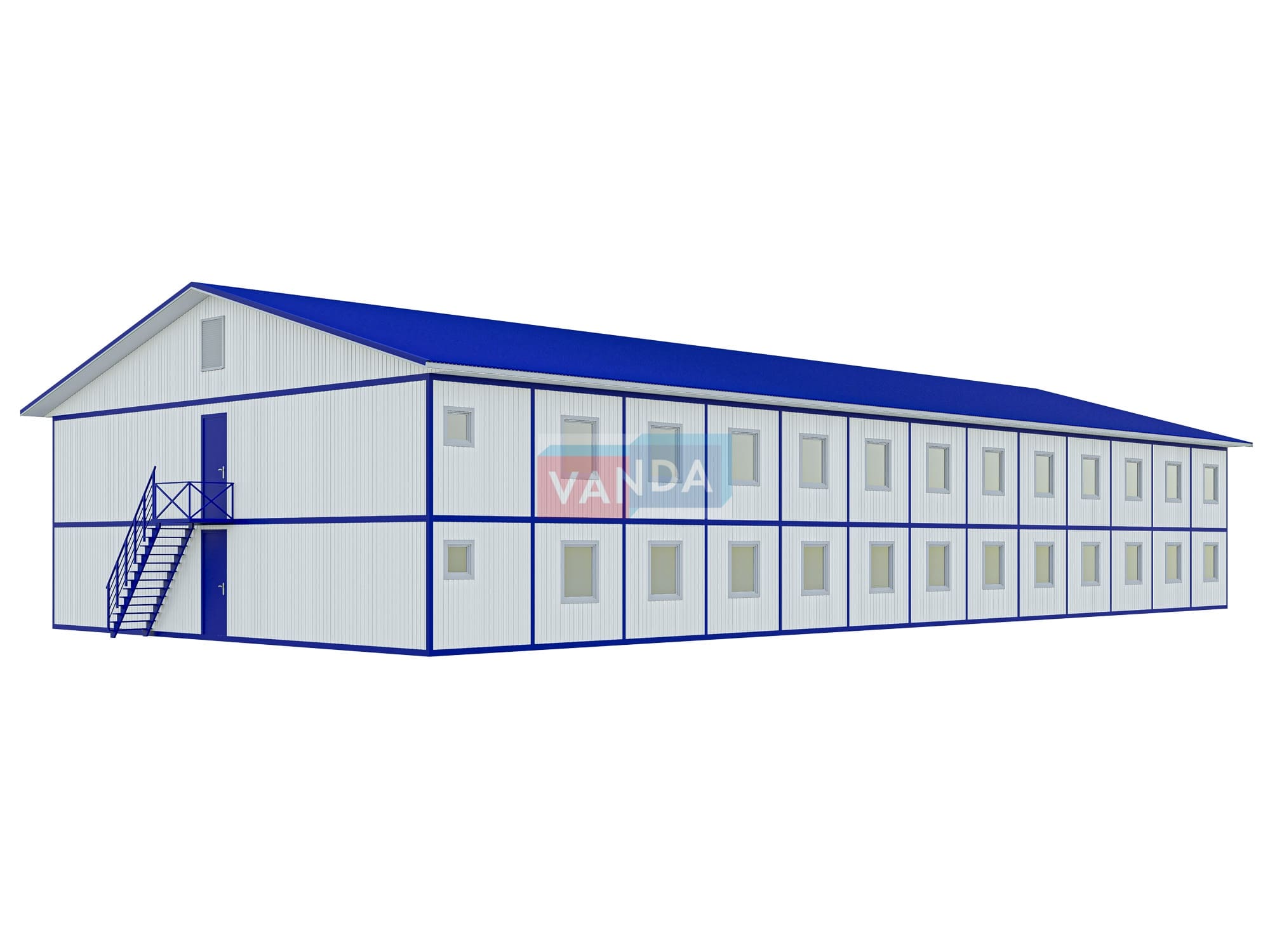 Проект вахтового посёлка 14.0х31.2